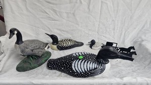 DuckLoonGoose Figurines as pictured