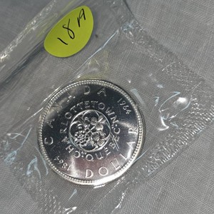 1964 Royal Canadian Mint Sealed Silver $1, UNC