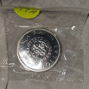1964 Royal Canadian Mint Sealed Silver $1, UNC