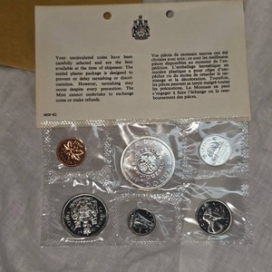 Royal Canadian Mint Silver Proof Set 1964 UNC