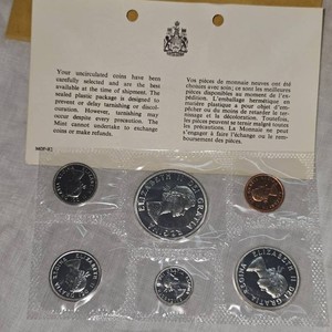 Royal Canadian Mint Silver Proof Set 1964 UNC
