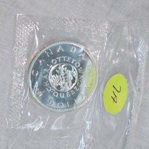 1964 Royal Canadian Mint Sealed Silver $1, UNC
