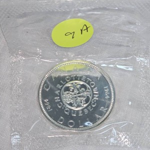 1964 Royal Canadian Mint Sealed Silver $1, UNC