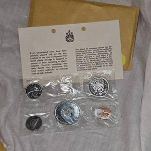 Royal Canadian Mint Silver Proof Set 1964 UNC