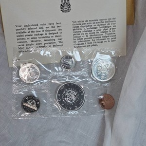 Royal Canadian Mint Silver Proof Set 1964 UNC