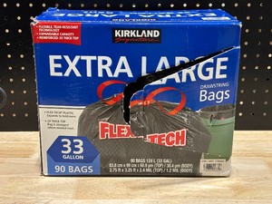 33 Gallon Drawstring Trash Bags