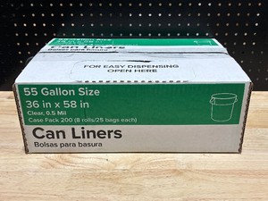 55 Gallon Can Liner Bags