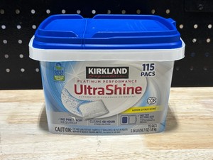 Kirkland Ultra Shine Dishwashing Pacs