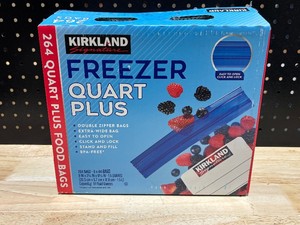 Kirkland Quart Plus Freezer Bags