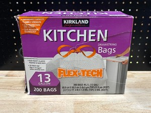 Flex-Tech 13 Gallon Kitchen Trash Bags