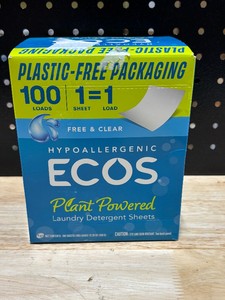 Ecos Hypoallergenic Laundry Detergent Sheets