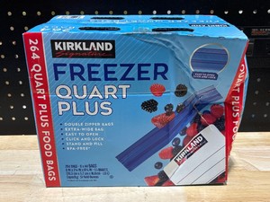 Kirkland Freezer Quart Plus Bags