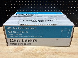 Can Liners 40-45 Gallon Size