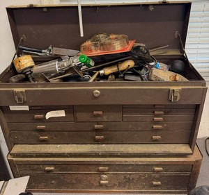 Tool Chests With Assorted Hand Tools (Lot of 2)