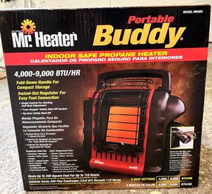 Mr Heater Portable Buddy MH9BX Indoor Safe Propane Heater