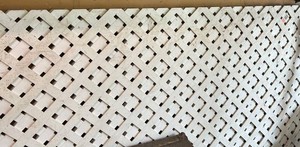 TUF-TEX White Polycarbonate Lattice Panels