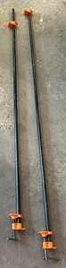 Adjustable Pipe Clamps (Lot of 2)