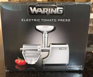 Waring TMP150WS Electric Tomato Press 300W Stainless Steel NIB