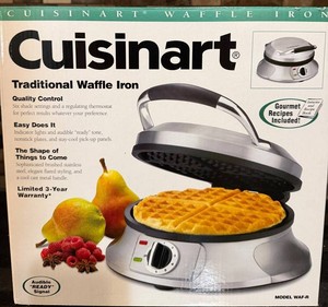 Cuisinart WAF-R Traditional Waffle Iron NIB