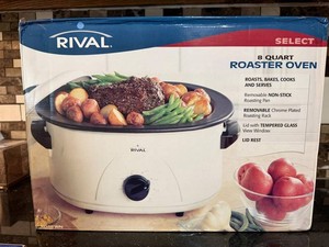 NEW Rival Select 8 Quart Roaster Oven