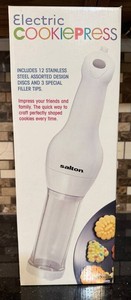 Salton CKM25 Electric Cookie Press - New