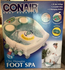 Conair Ultra Massaging Foot Spa NIB
