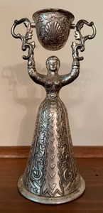 Vintage Marriage Cup Maiden Cup 8.5 in