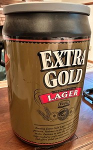 Vintage Coors Extra Gold Lager Cooler