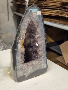 23.6-lbs Brazilian Amethyst Cathedral Geode