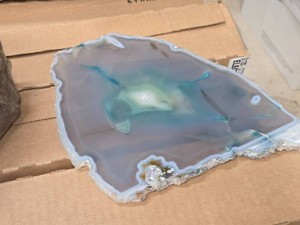 1-lbs Polished Brazilian Agata Slice
