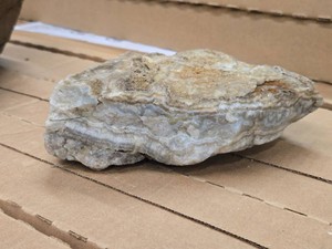 4.8-lbs Lace Agate  Milky Quartz