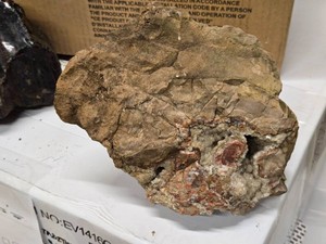 7.2lbs Red Chakedony Quartz Crystal Geode