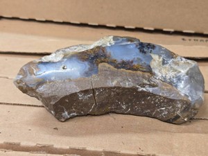 1.6lbs Blue Chalcedony Agate