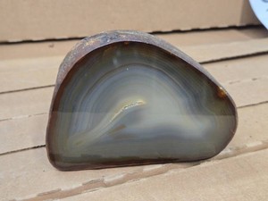 2lbs Polished Agate Geode