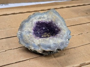 1.2lbs Amethyst Quartz Agate Geode