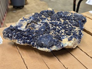 11.6lbs Blueberry Fluorite