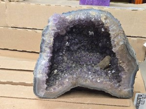 6.2lbs Amethyst Geode Cathedral