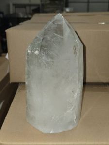 5.8lbs Clear Quartz Obelisk Crystal