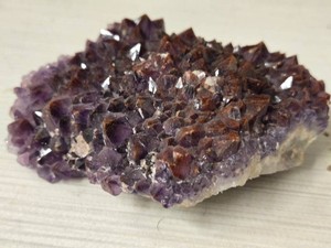 Oxblood Amethyst Crystal Cluster