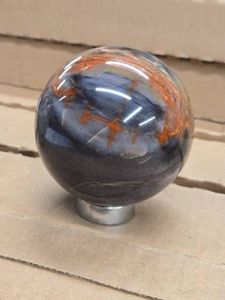 2.6lbs Polished Solid Pietersite Sphere 4