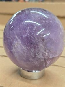 1.8lbs Polished Solid Purple Amethyst Quartz Sphere 3 12