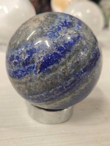 1.2lbs Polished Solid Lapis Lazuli Sphere 3