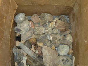 Lot of (1 Box) Rocks (assorted)