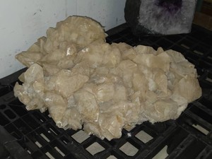 89-lbs Brazilian Calcite Cluster 22 x 18 x 9