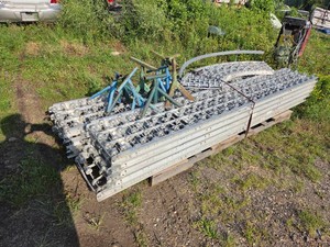(9) 18x120 Skate Conveyors with C...