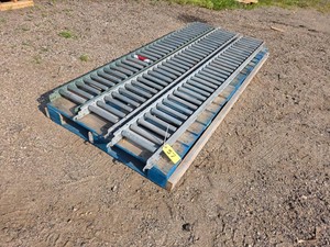 (3) 12x96 Roller Conveyors...