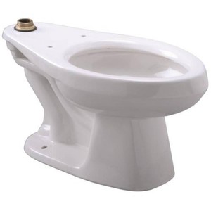 Zurn EcoVantage White Elongated Toilet Bowl