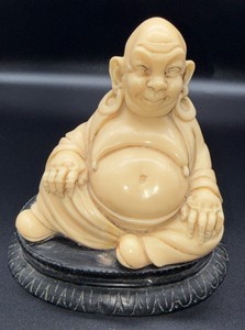 Vintage A. Santini Buddha Sculpture  Made in Italy