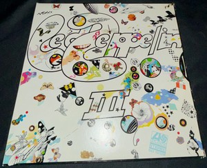 Led Zeppelin III Atlantic Records Vinyl LP  SD 19128