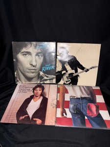 Bruce Springsteen  4 Albums, 5 Vinyl LPs The River, Born to Run, Darkness on the Edge of Town & Born in the U.S.A.